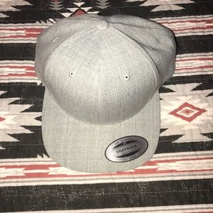 Grey SnapBack Hat